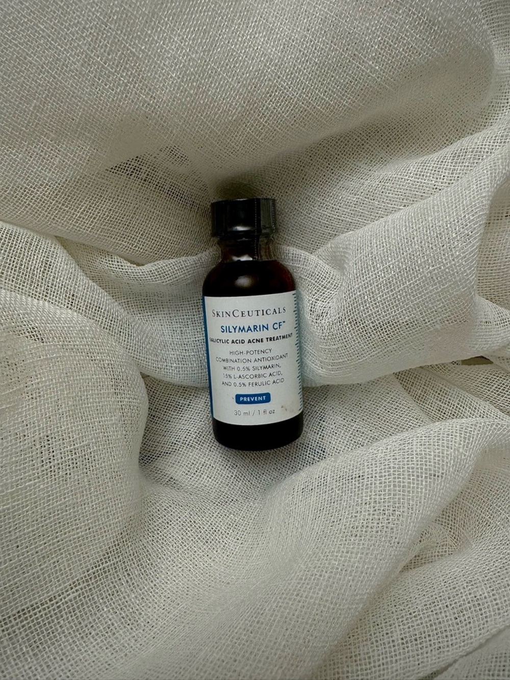 SkinCeuticals Silymarin CF - Brown Bottle with Blue and White Label